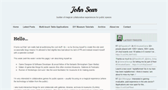 Desktop Screenshot of johnsear.com